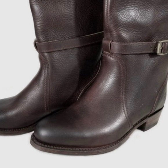 FRYE Durado Lug Leather Knee High
Riding Boots, brown - Picture 7 of 11